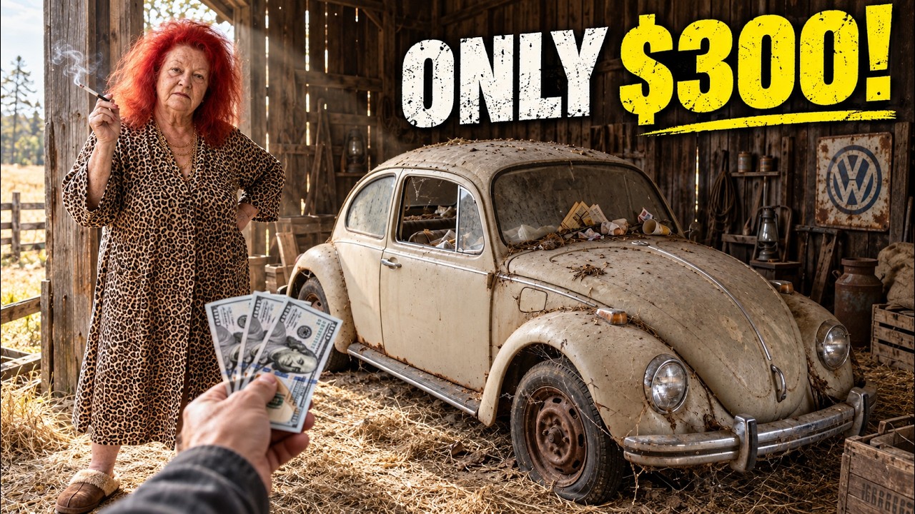 They Sealed a 1970 VW Beetle in a Barn and Walked Away. 40 Years Later, I Found It for $300.