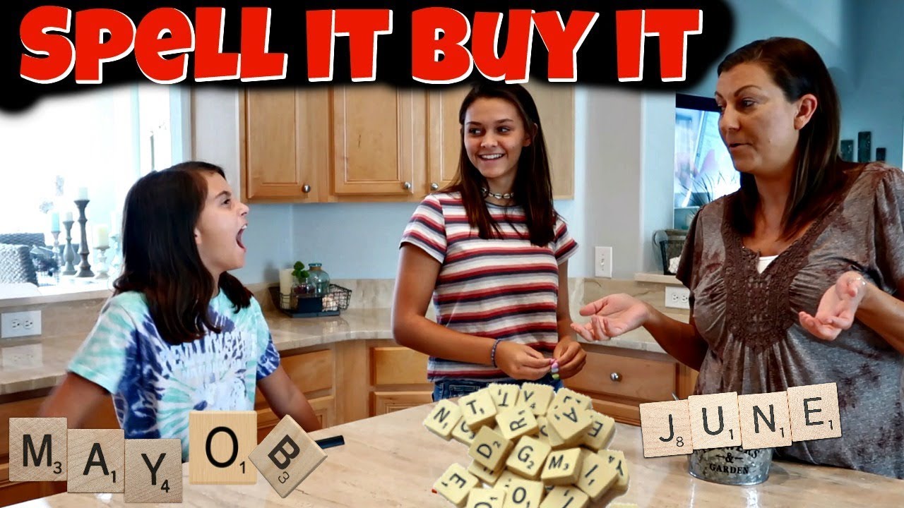 I'LL BUY WHATEVER YOU CAN SPELL CHALLENGE! Emma and Ellie