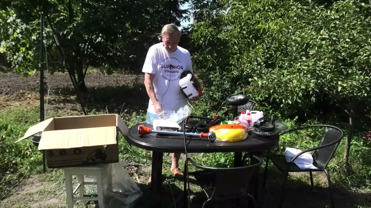 Kosa spalinowa na kołach Demon.