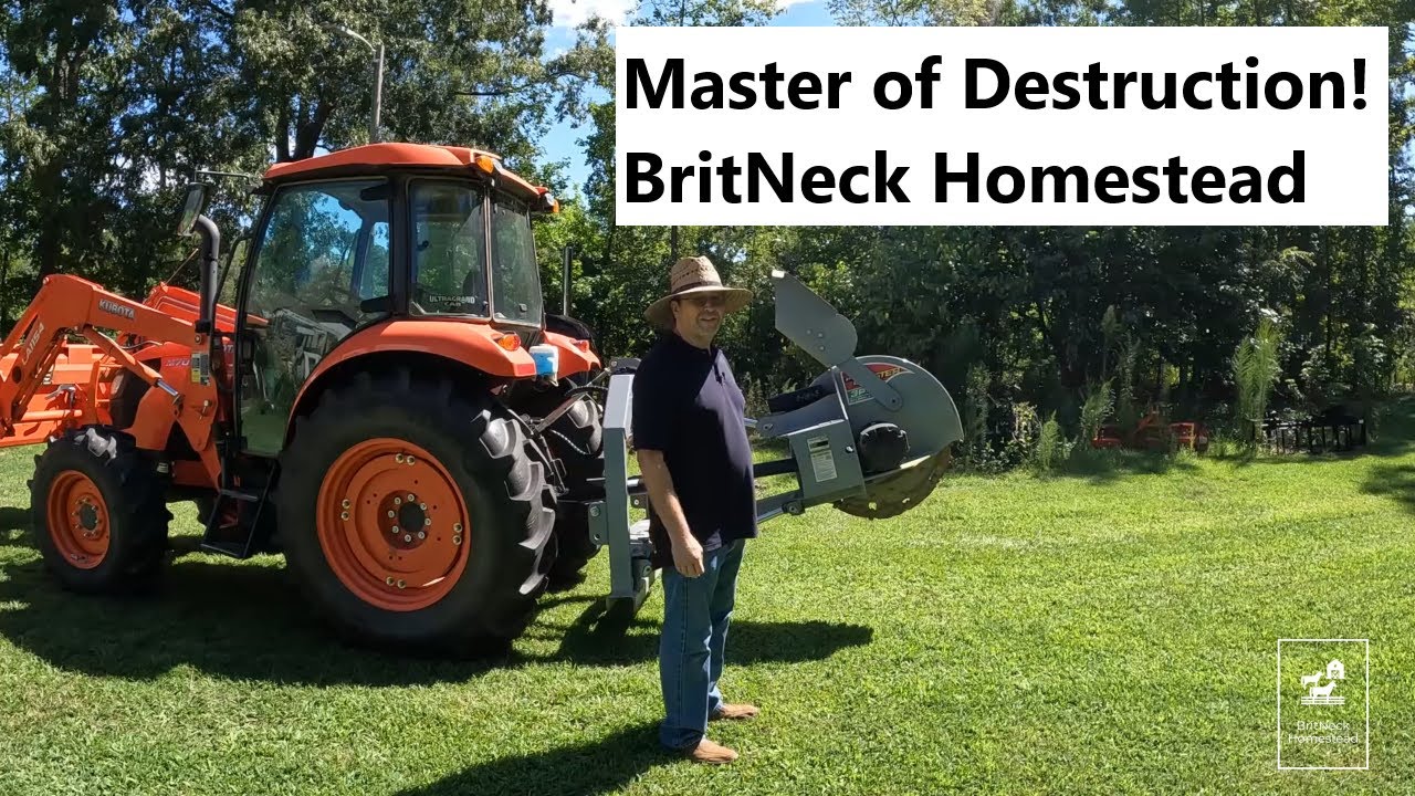 Master of Destruction!  Baumalight Stump Blaster In Action