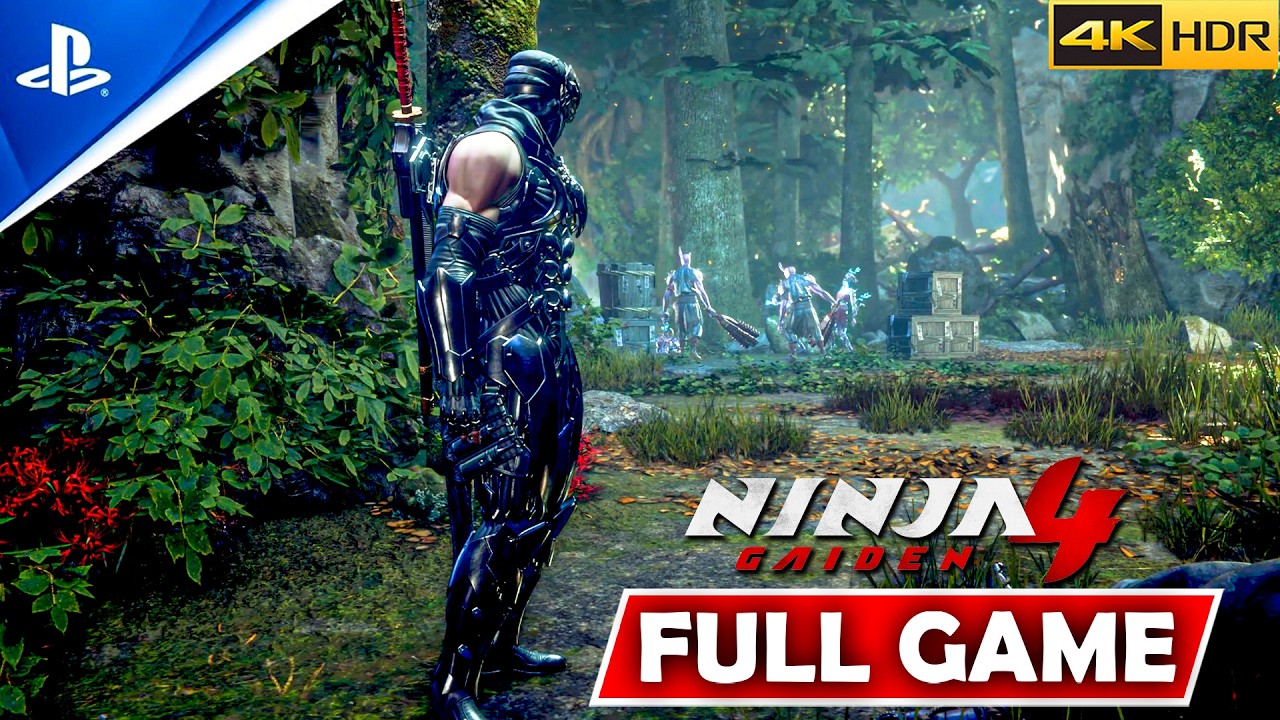 Ninja Gaiden 4 (PS5 PRO) Gameplay Walkthrough Full Game + THE TWO MASTERS DLC  [4K 60 FPS HDR]