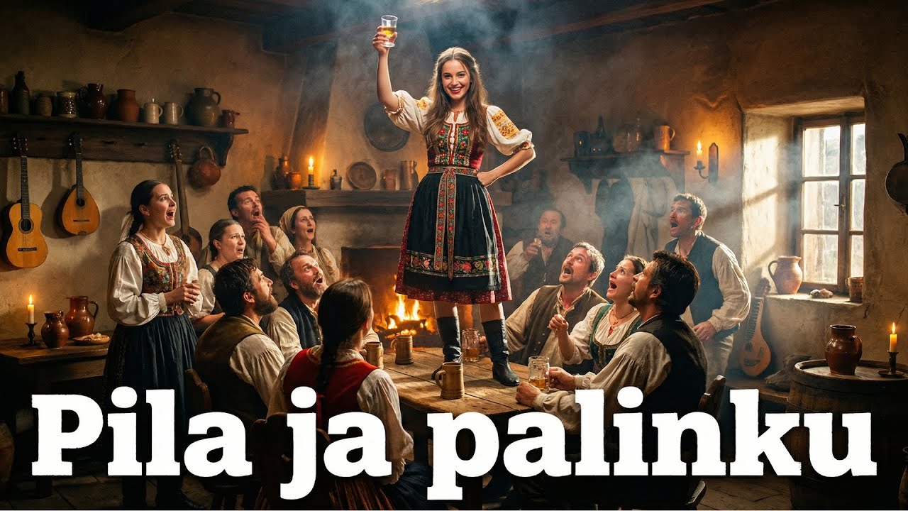 Pila ja palinku, iši budu piti 🍾 Rusnácke ľudovky 🦊 SpievAI Srdcom