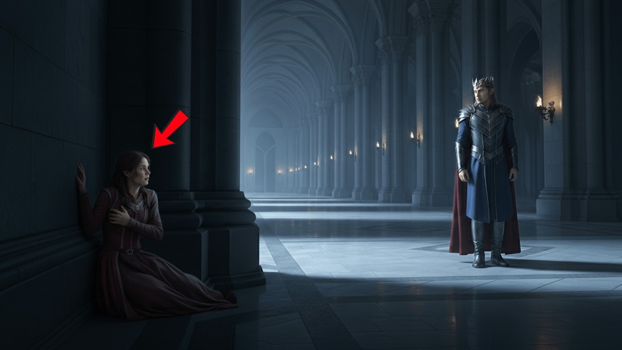 The Elven King Followed the Sound of Footsteps — Until He Found Her in the Corner of the Hall