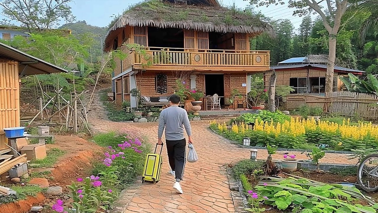 I bought the old man's house in the small town and successfully renovated it