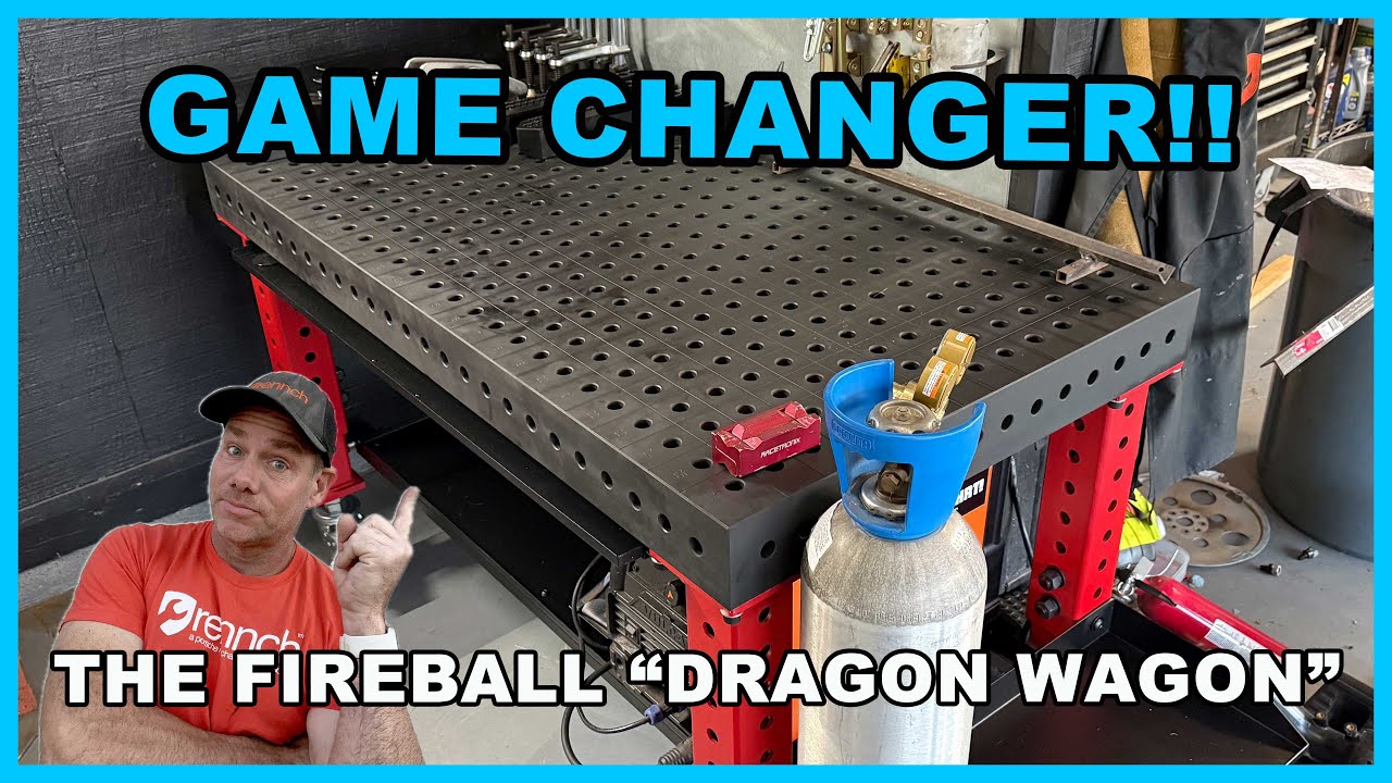 The RADDEST ADDITION To The Shop! The Fireball Tool Dragon Wagon!