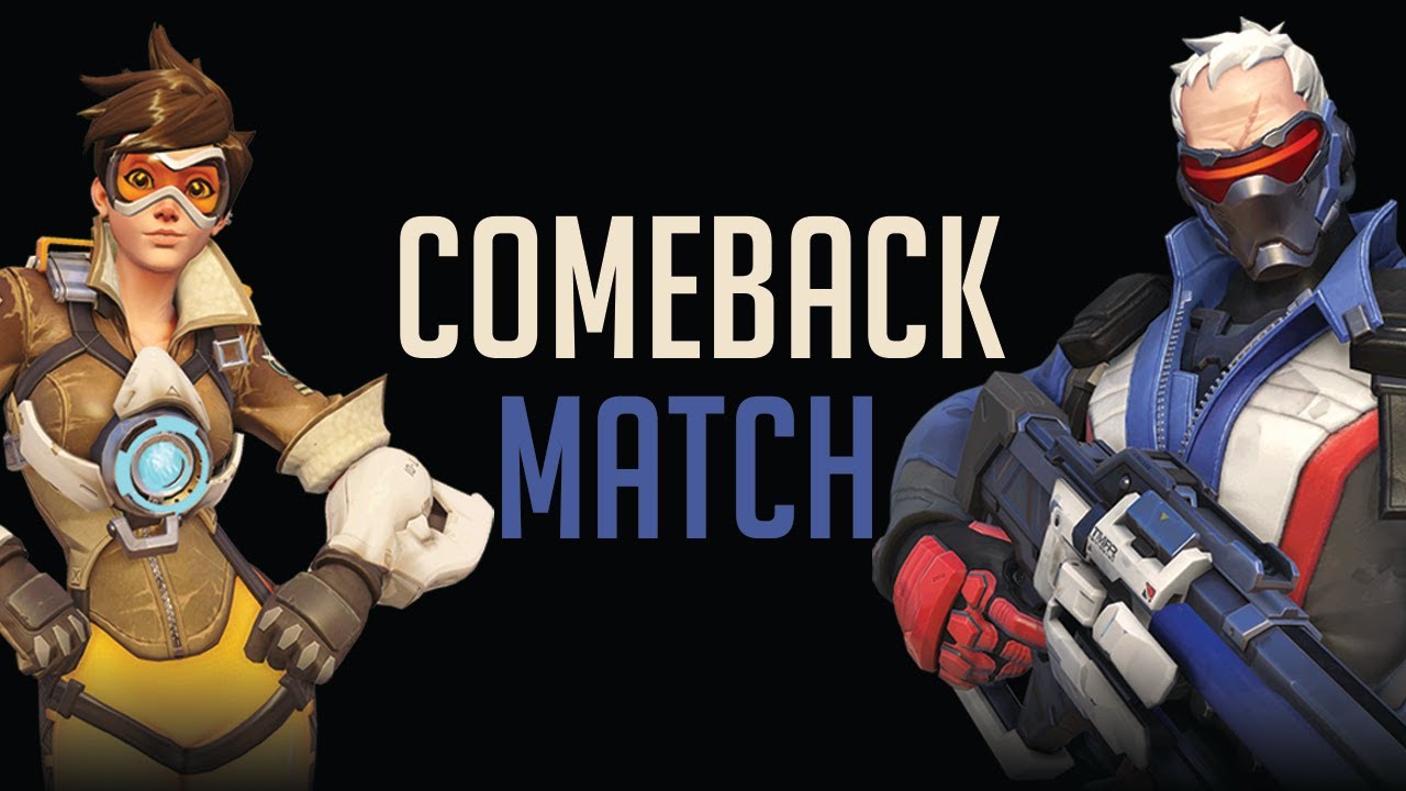 Overwatch - Kabaji Makes a Comeback, Soldier and Tracer Game