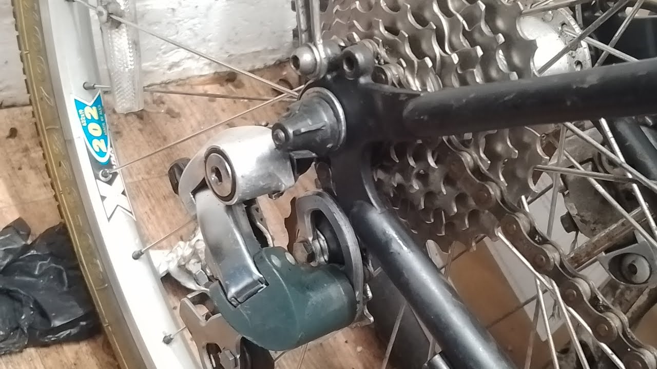 Cleaning and reassembling drivetrain of the GT arette 