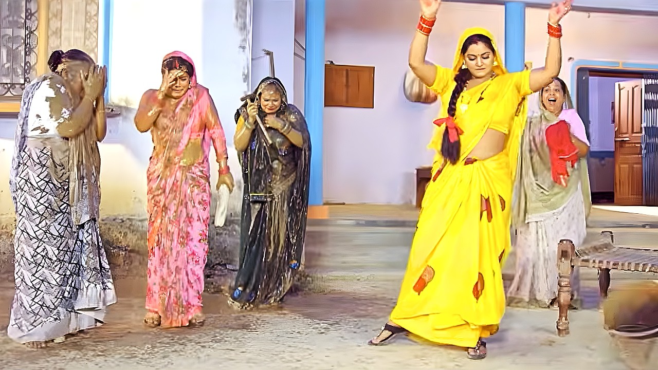 लाठी खाओगे ये लात अब तुम दोनों ये खुद सोच लो की तुमने जो गलती की है उसके लिए मै क्या सजा दू