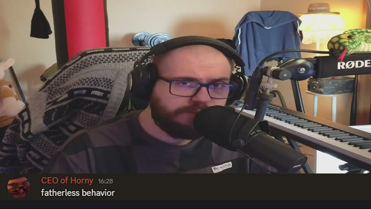 fatherless behavior (свожу стримеров с ума) @GrandPa_Kolya & dangerois002