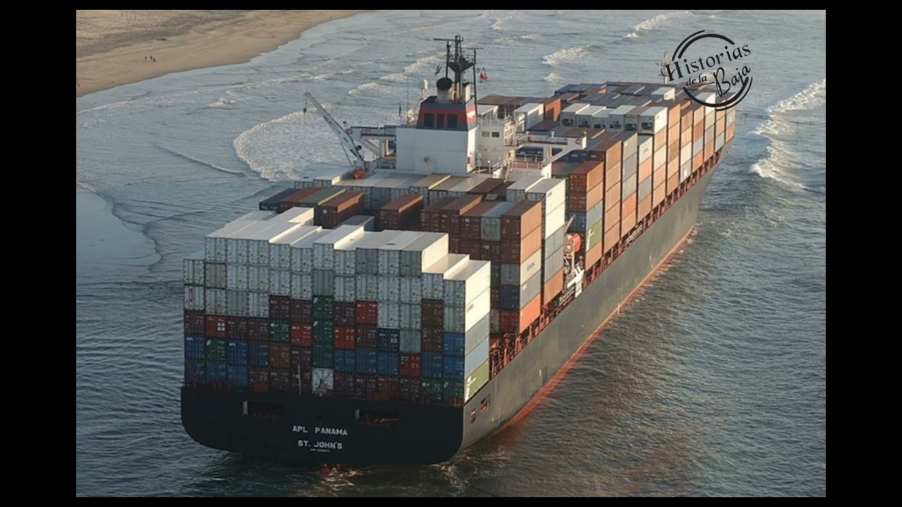 Barco varado APL  Panamá,  una historia para recordar.