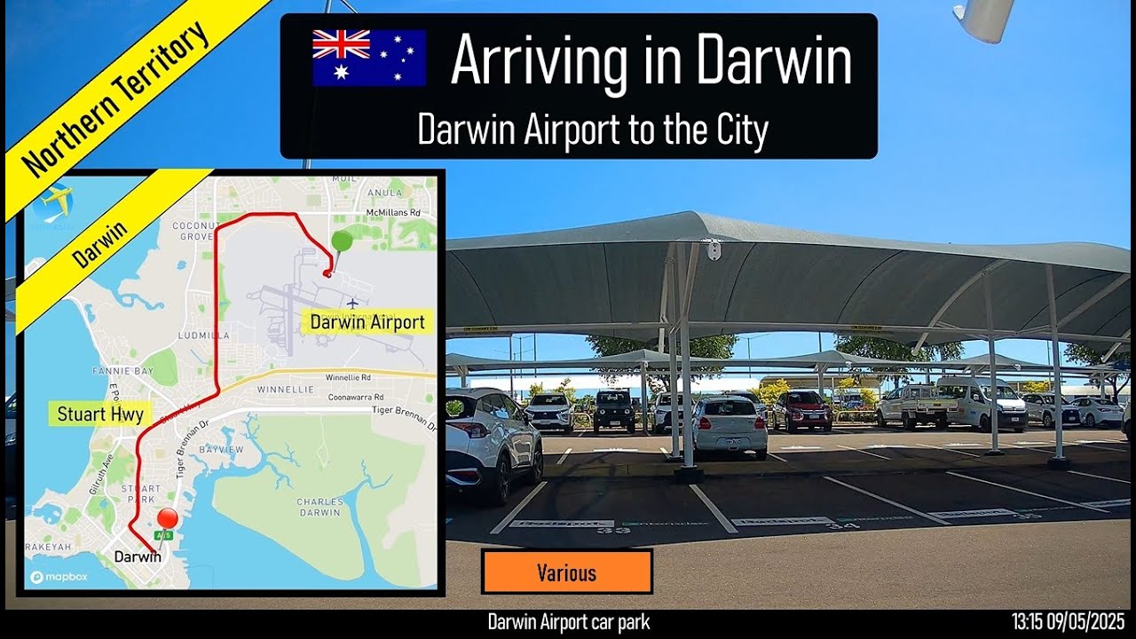 ♪ Darwin Airport to the City, Northern Territory, Australia