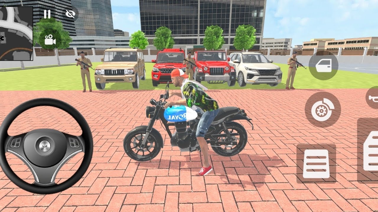 🎮Franklin order by 1️⃣ fortuner,1️⃣ Thar,1️⃣ Scorpio ,1️⃣ car in indian 🇮🇳 theft auto simulator 🎮