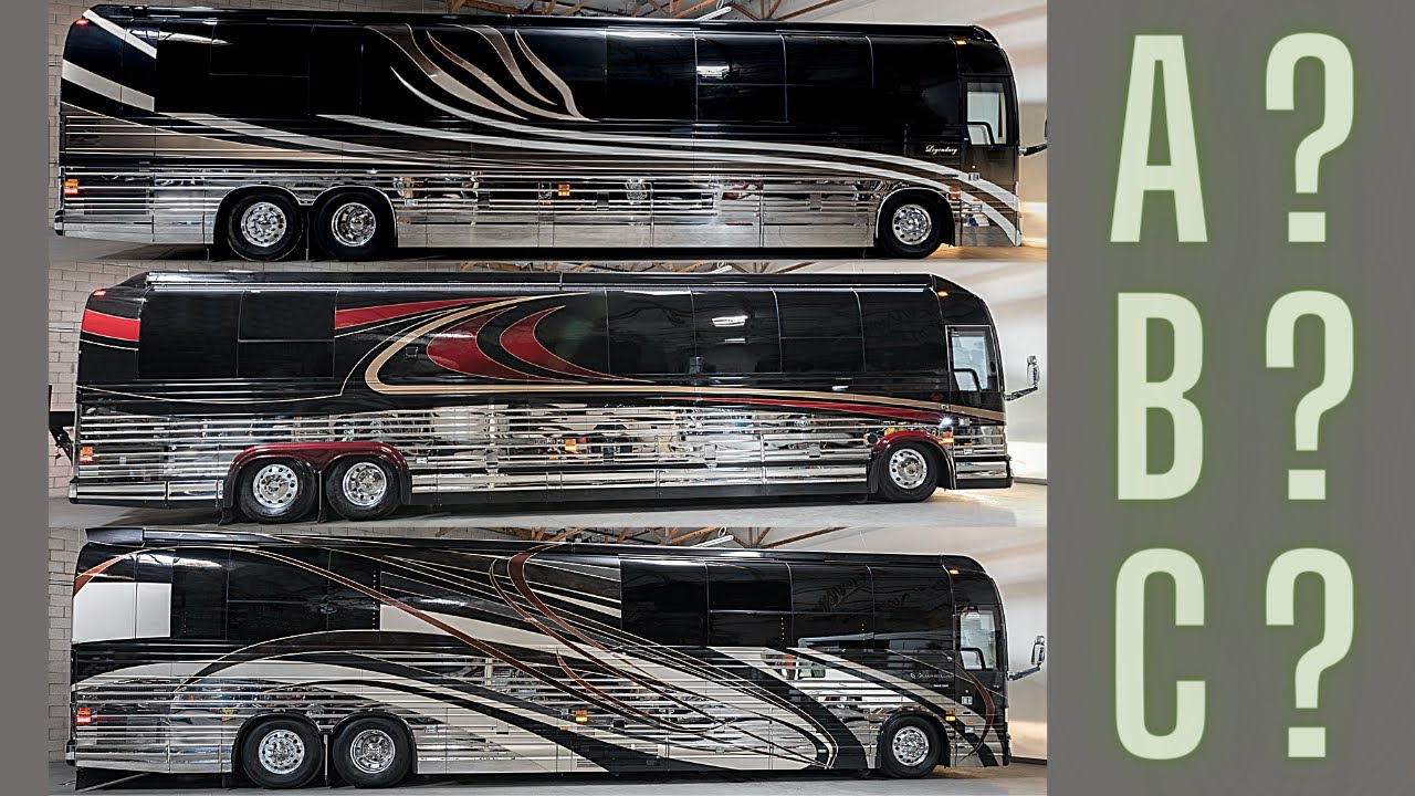 3 Prevost What’s the difference between the three on the outside. Just a couple examples.