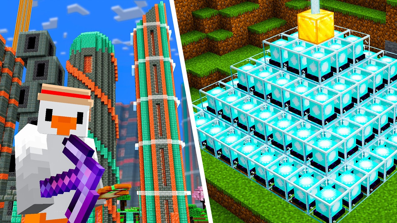 All of my Craziest Minecraft Builds