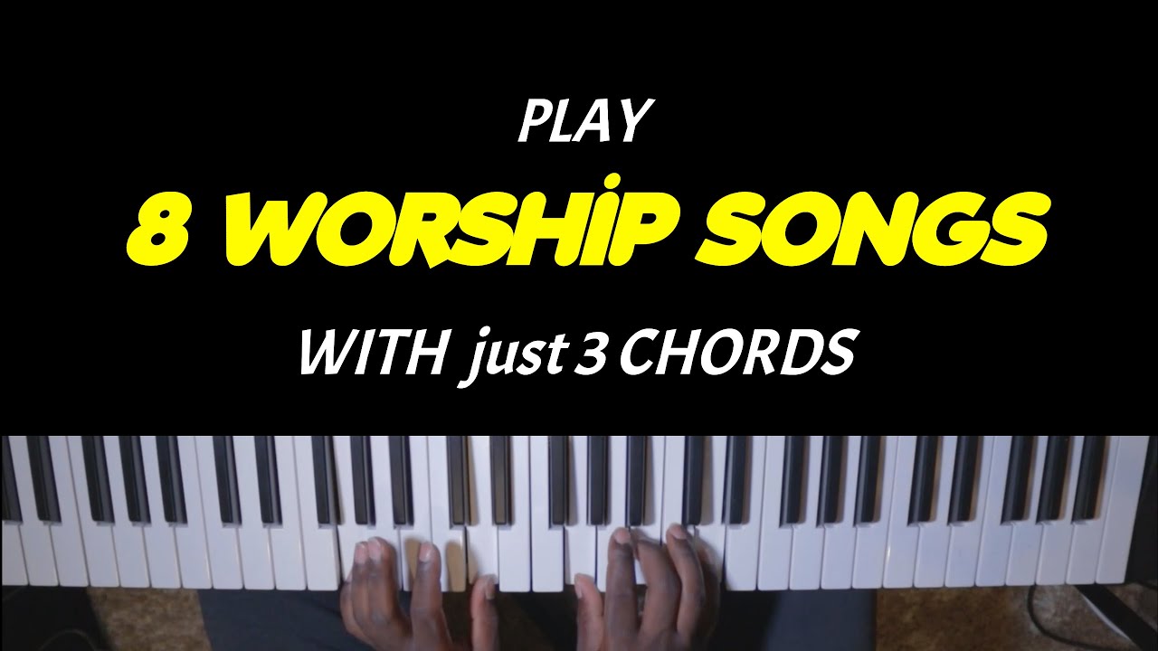 How To Play 8+ Swahili Worship Songs w/ only 3 Chords | Piano Tutorial