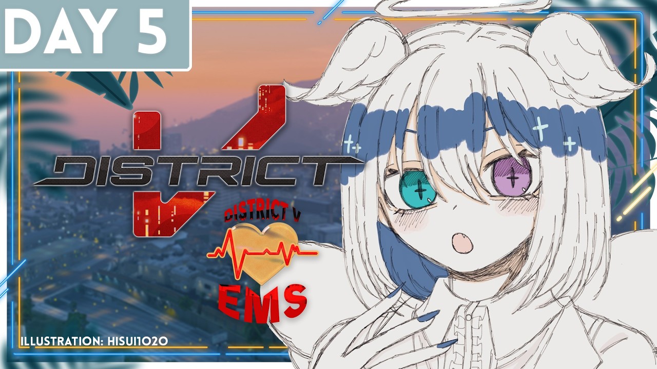 【#DistrictV GTAV RP | DAY 5】 what da flip is this mysterious invite 【NIJISANJI EN | Elira Pendora】