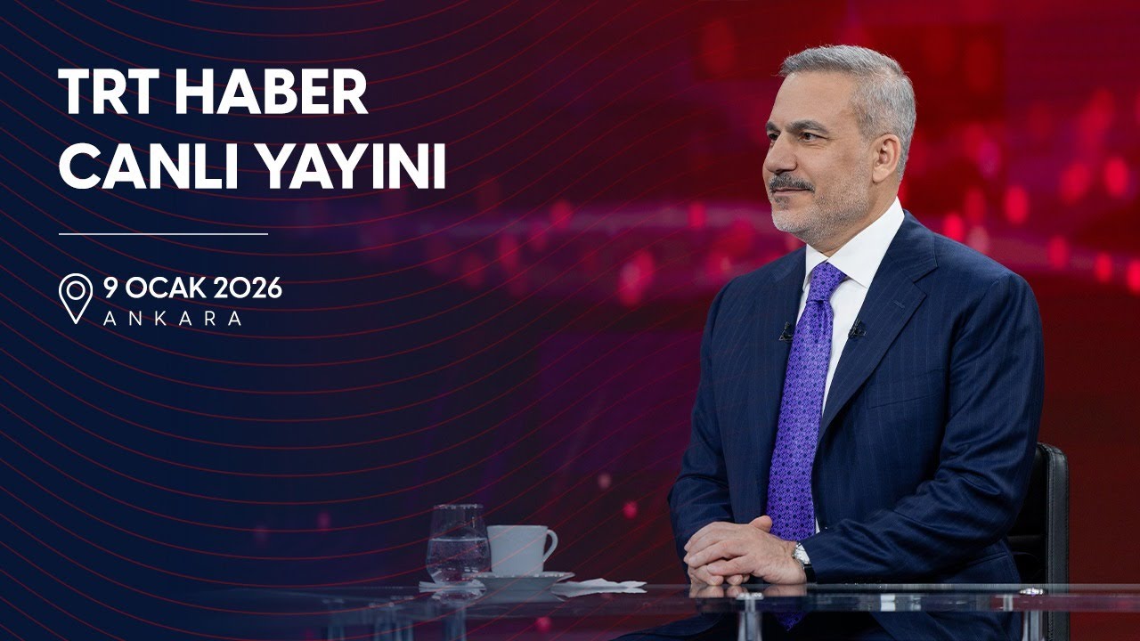 TRT Haber Canlı Yayını | 09 Ocak 2026