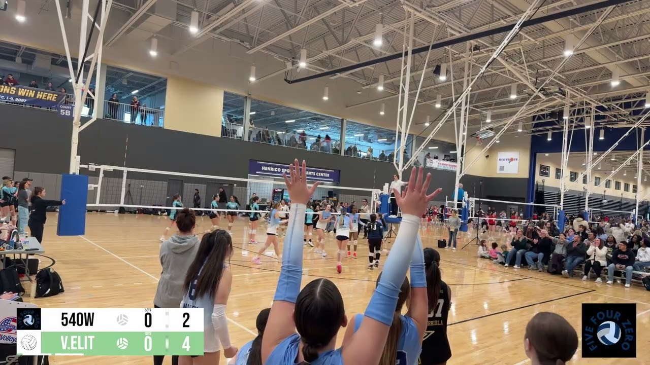 540 15 White vs Vienna Elite 15 (1-19-26) Set#1