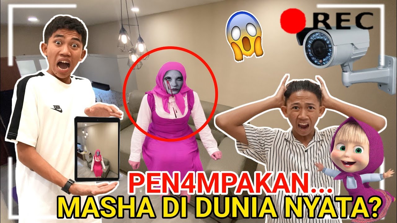TEREKAM CCTV😱!! PENAMPAKAN MASHA DIRUMAH SAPUTRA GARA GARA LAGU S3REM?! | Mikael TubeHD