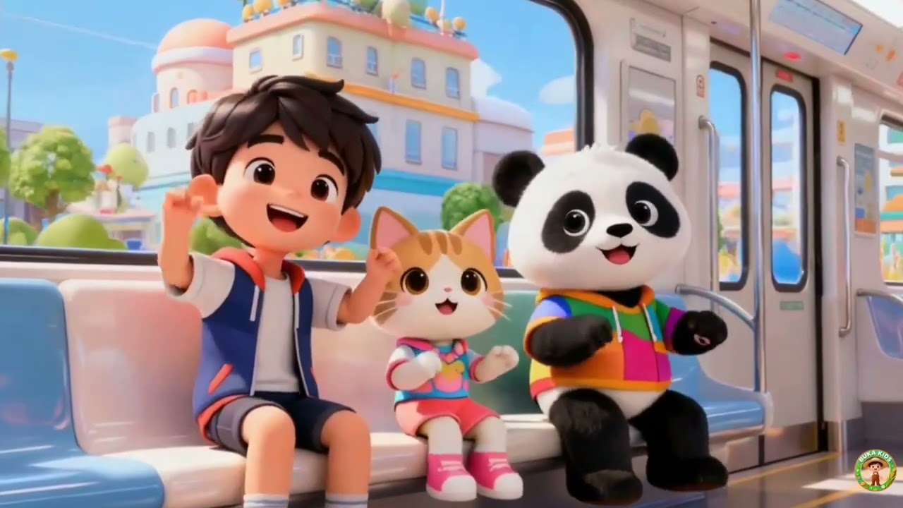 NAIK KERETA  API TUT TUT TUT - LAGU ANAK ANAK / LAGU ANAK BALITA / LAGU ANAK POPULER / LAGU ANAK 