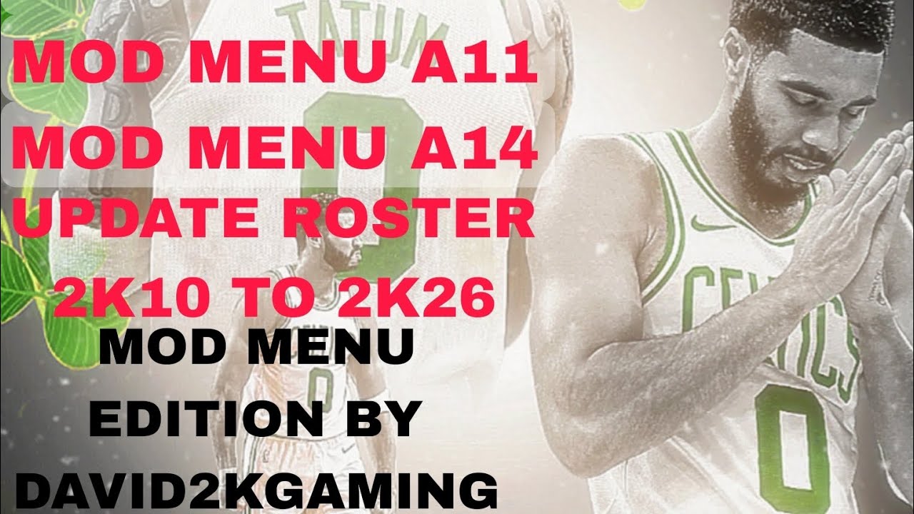 NBA2K20 TO 2K26 UPDATE MC AT ROSTER WITH DAVID MOD MENU FREE       