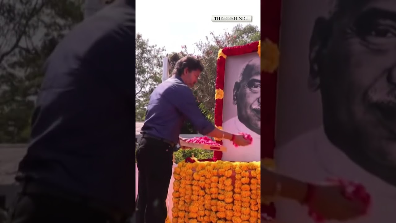TN CM C. Joseph Vijay pays tribute to former CM Kamaraj on his 124th birth anniversary