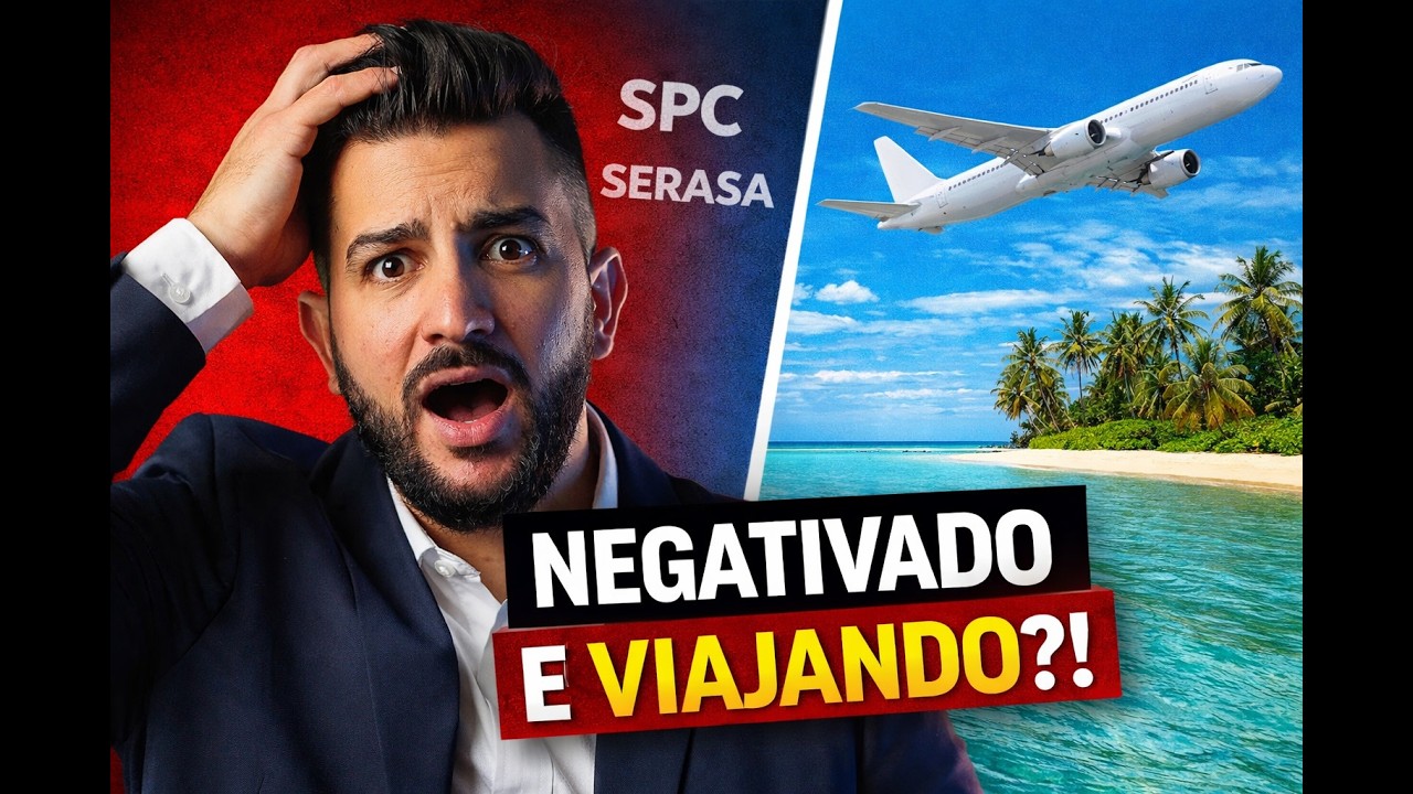 Negativado no Serasa? Ainda dá pra viajar de avião (vou te mostrar como)