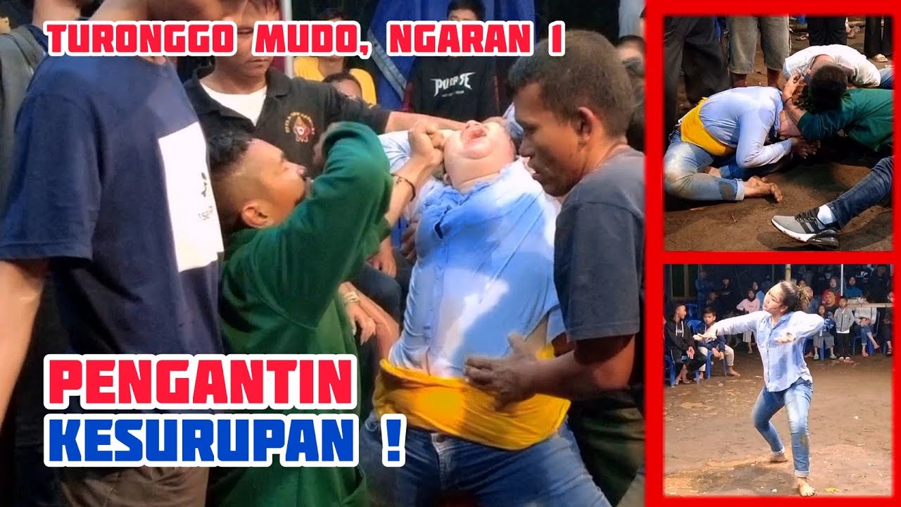 TM - Pengantin Kesurupan !! - TURONGGO MUDO NGARAN 1 - Live Tinggal Borobudur