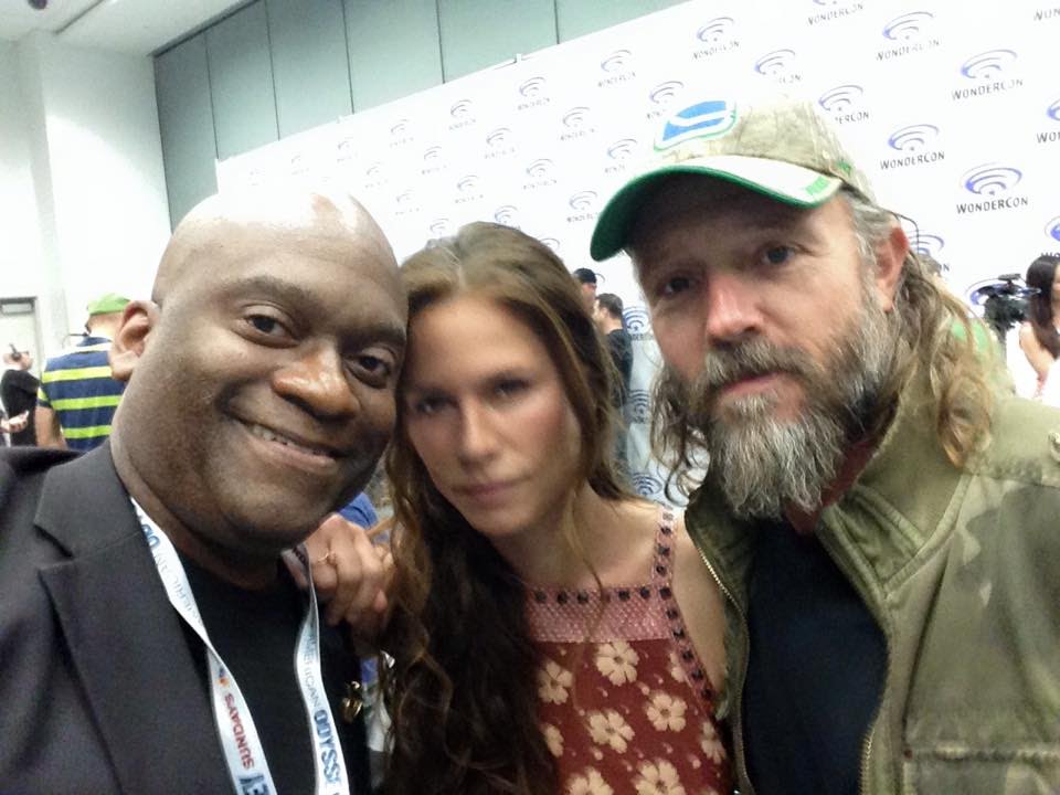Rhona Mitra, John Pyper Ferguson Talk 