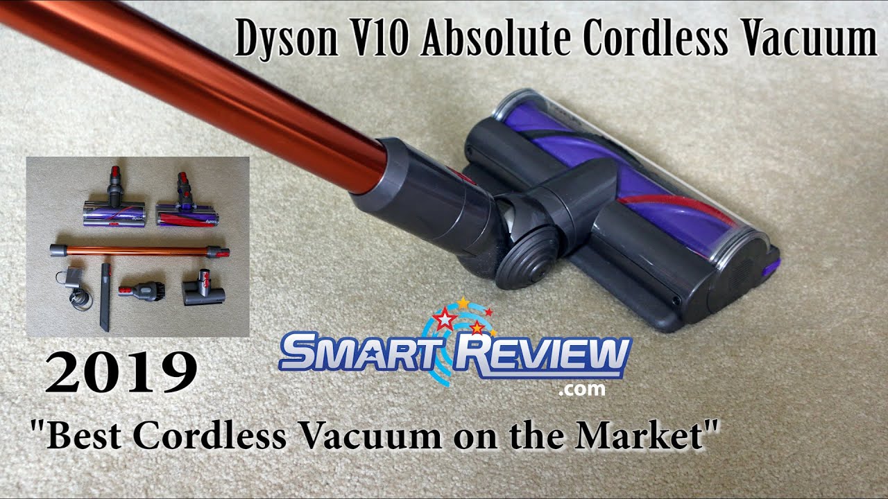 Dyson Cyclone | Dyson V10 Absolute Cordless Vacuum Demo | Best Cordless on the Market | Smart Review