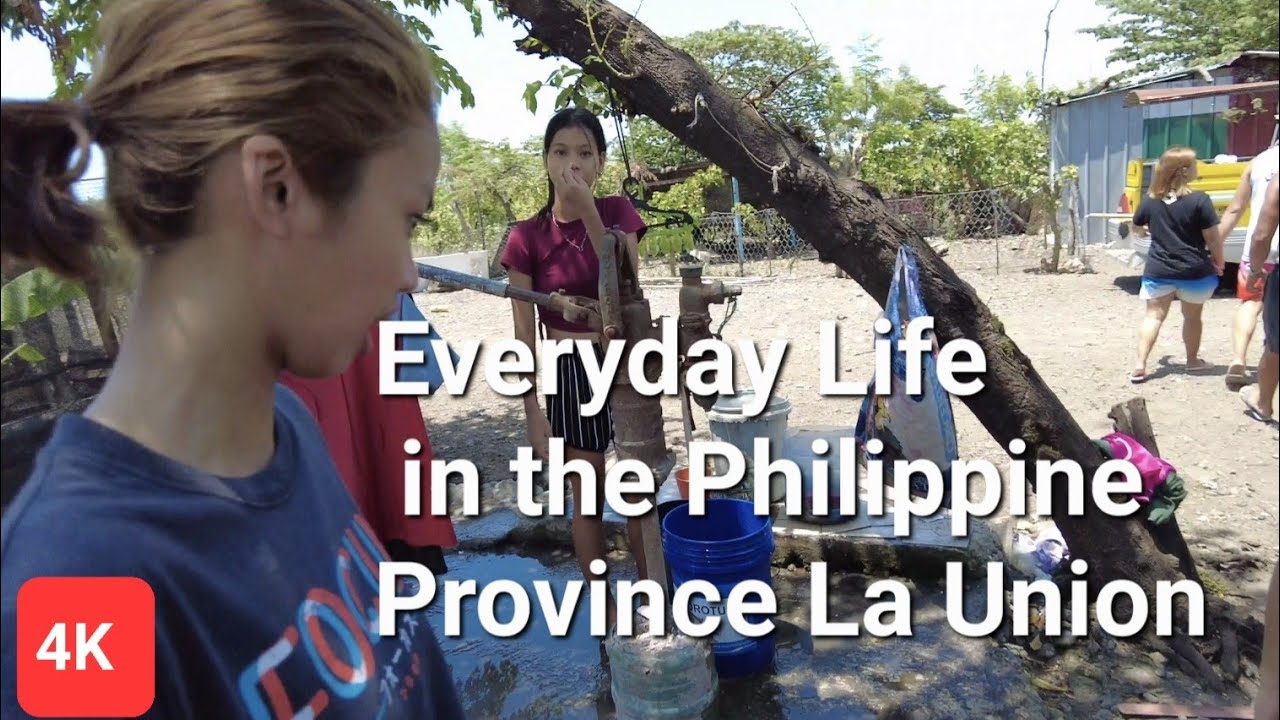 Everyday life in the Philippine Province. San Fernando. La Union.
