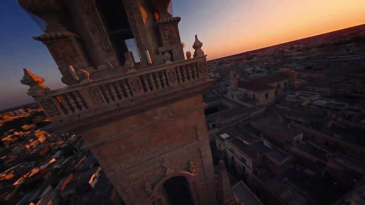 Il duomo di Lecce | FPV Drone
