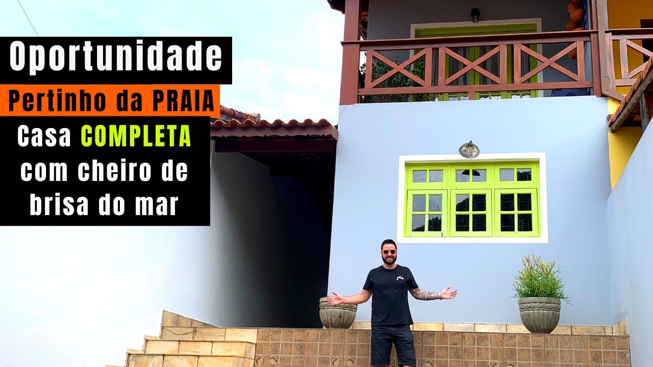 CASA DE PRAIA a venda no litoral norte! Casa na PRAIA com vista pro MAR e pra Ilhabela #emalta #casa