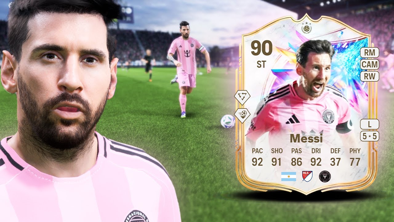90 MESSI ICONIC ATTACKER GLOW UP EVOLUTION PLAYER REVIEW IN FC 26 | FC 26 ULTIMATE TEAM