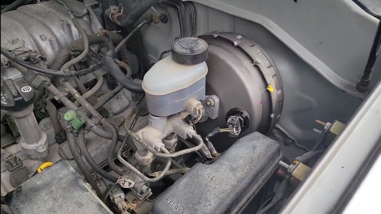 2002 Toyota Sequoia Tundra Brake Booster Replacement