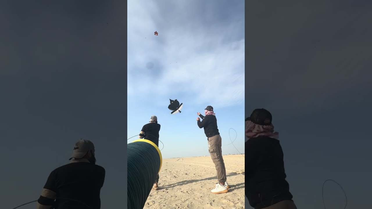 Kite flying in dubai #kitefighting #kite #mustwatch #kiteflying #fyp #viral #shorts #fypp #kitelover