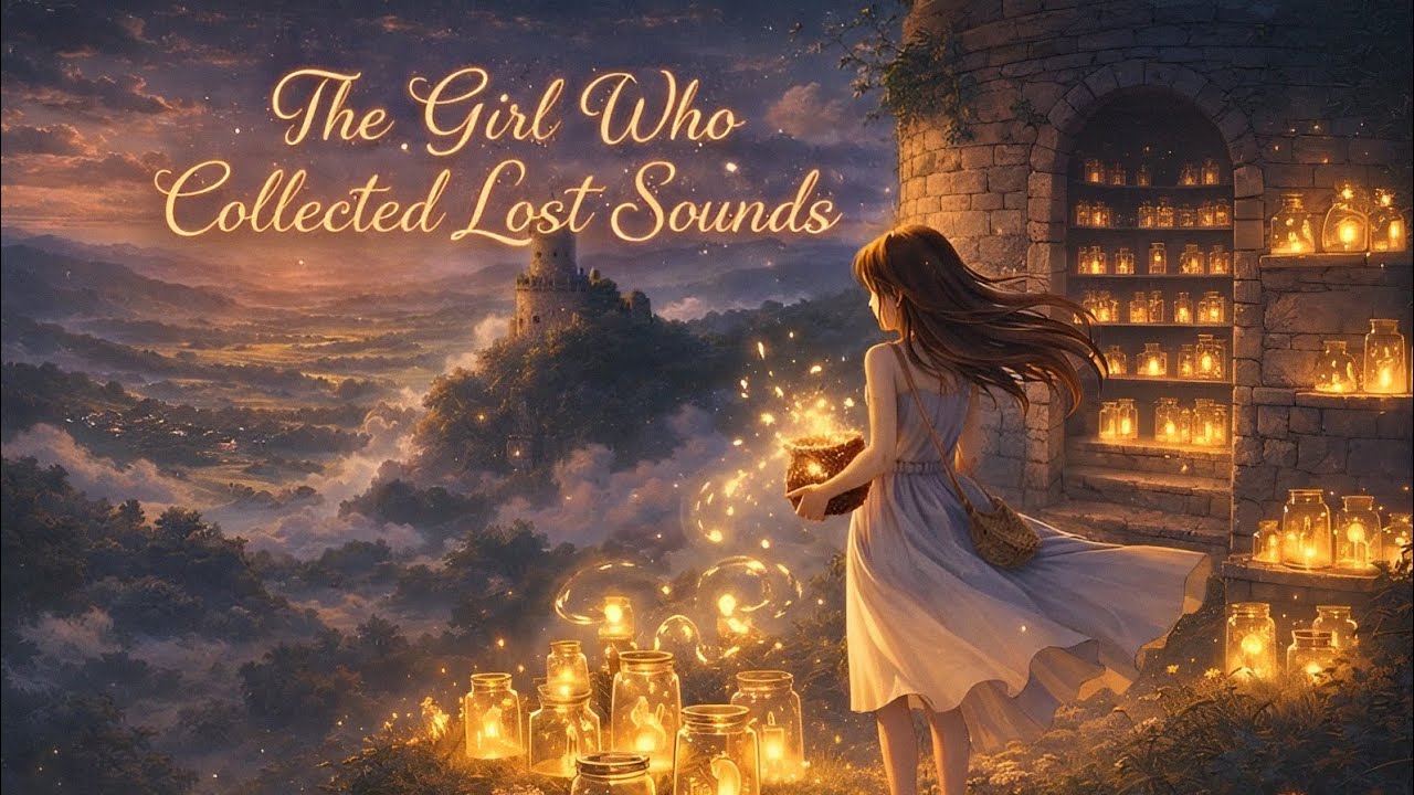 The Girl Who Collected Lost Sounds || Nature Girl|| Ghibli Girl Lifestyle||peaceful life 🕊️ Love 🕊️