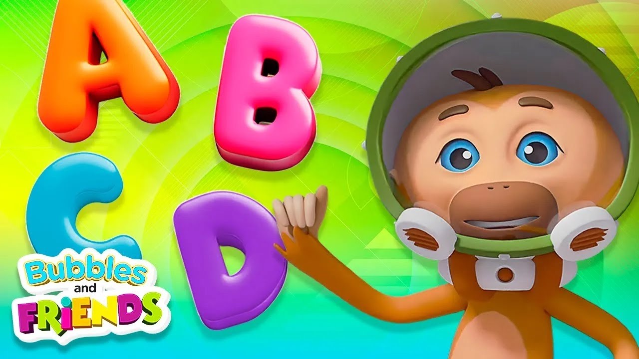 The ABC Rap | Learn the alphabet in sign language  Bubbles and Friends | ASL for kids
