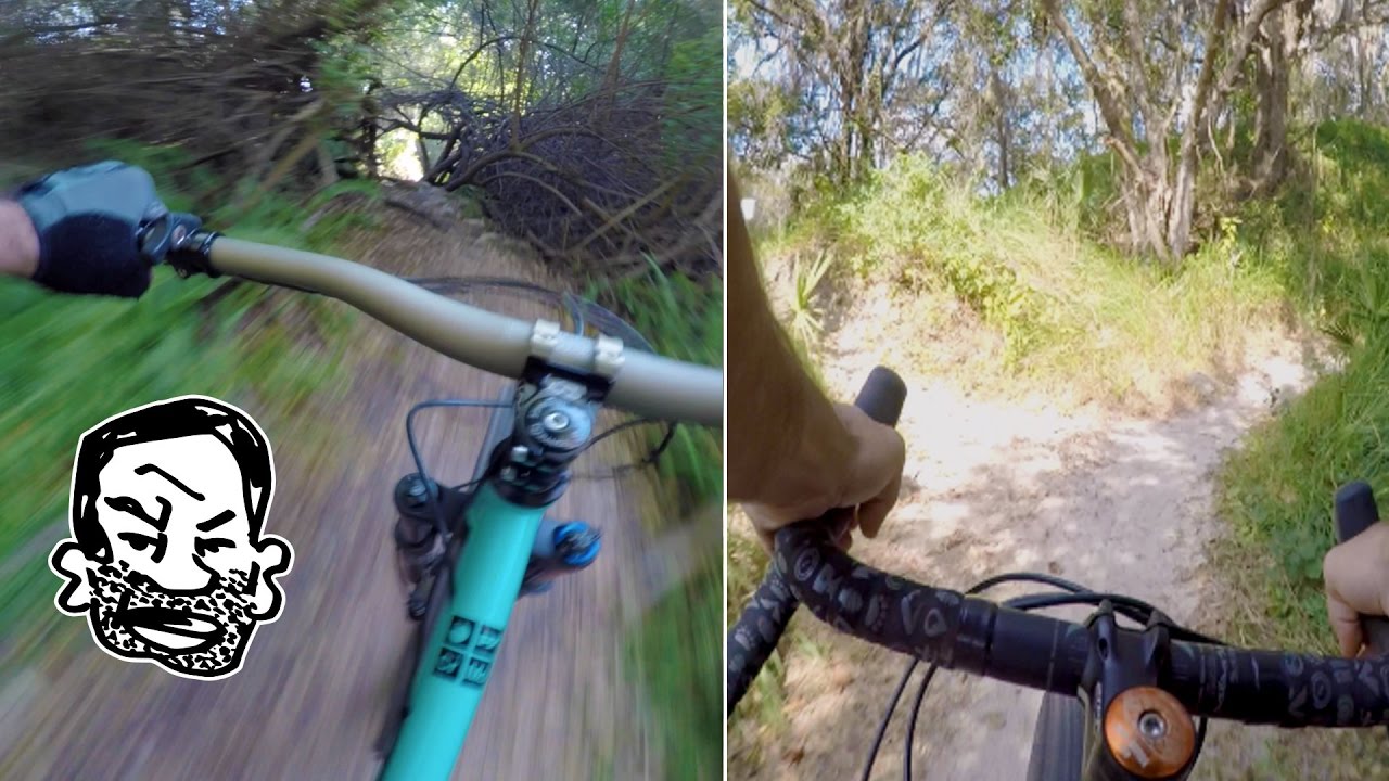 Demo Bikes, Orange P7 First Ride, MTB trails in Tampa - RWS EP7