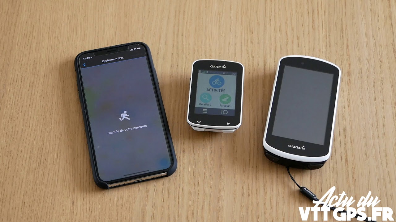 GARMIN - CREER DES PARCOURS AVEC GARMIN CONNECT MOBILE