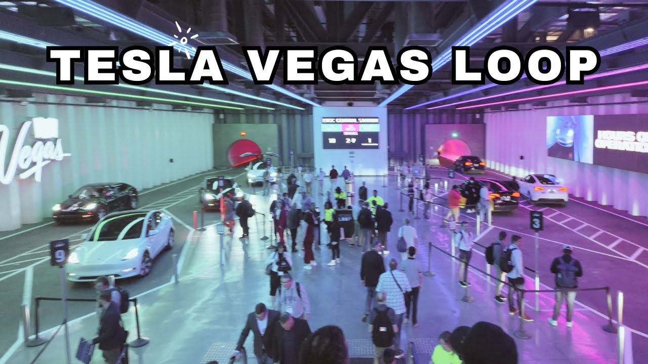 Zooming Tesla Vegas Loop: скрытый маршрут от Resorts World до Convention Station