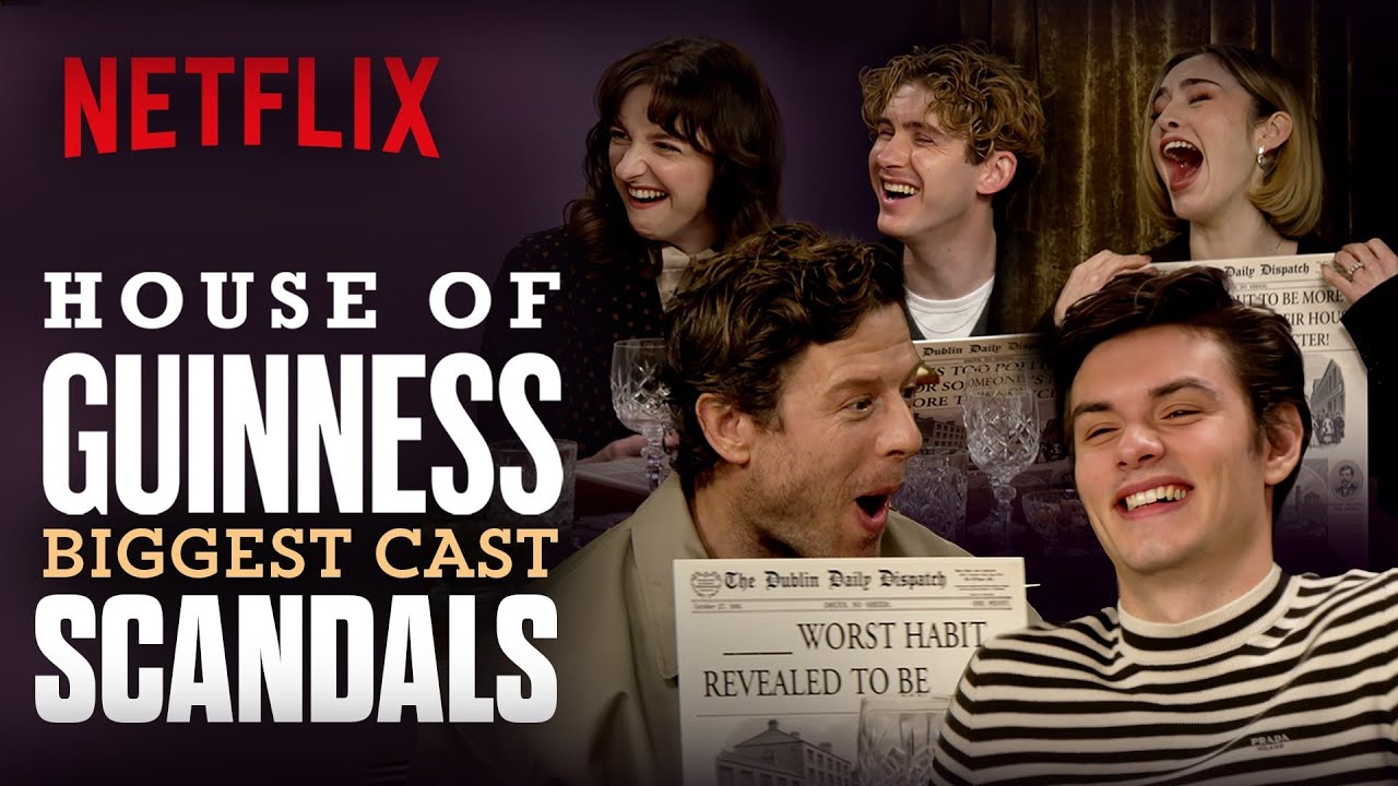 House of Guinness Cast Reveal their Biggest Scandals! | NETFLIX