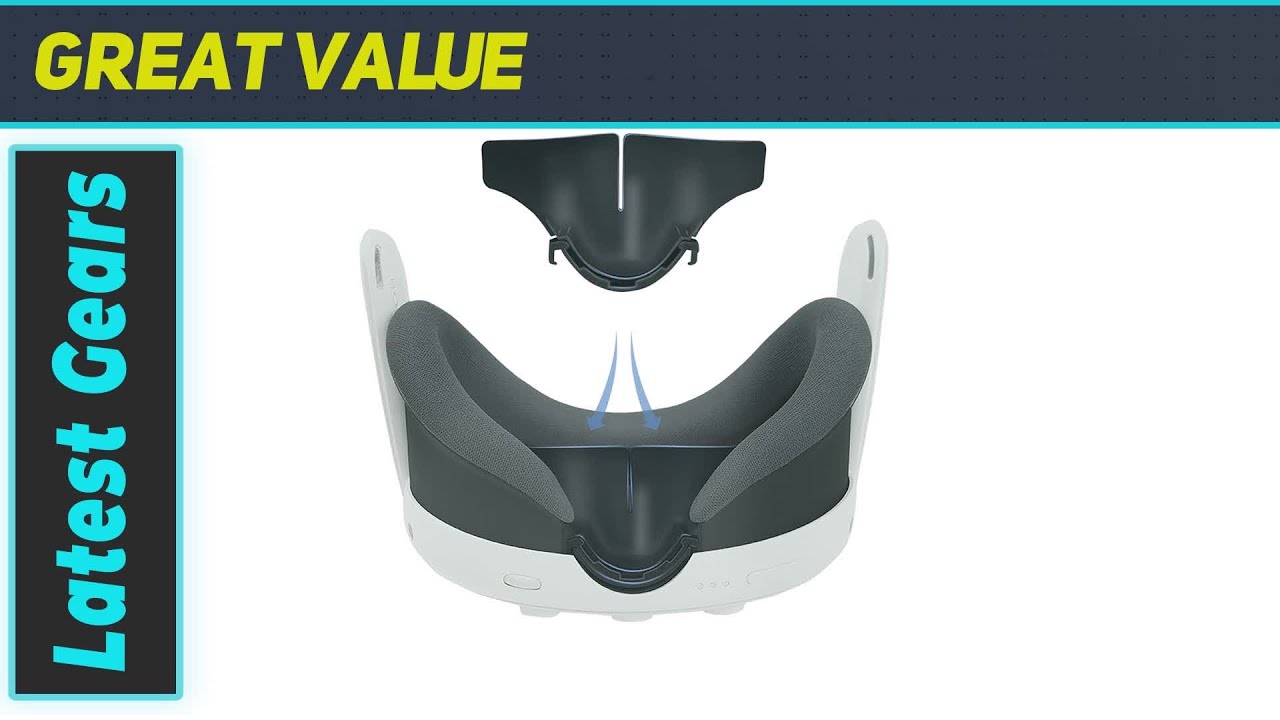 reviewQuest 3 VR Headset Nose Pad: Enhance Your VR Experience!