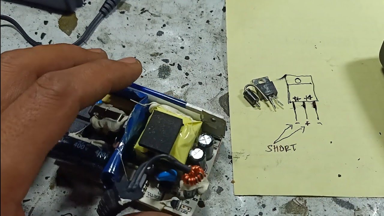 Penyebab Adapter power supply tidak ada tegangan output