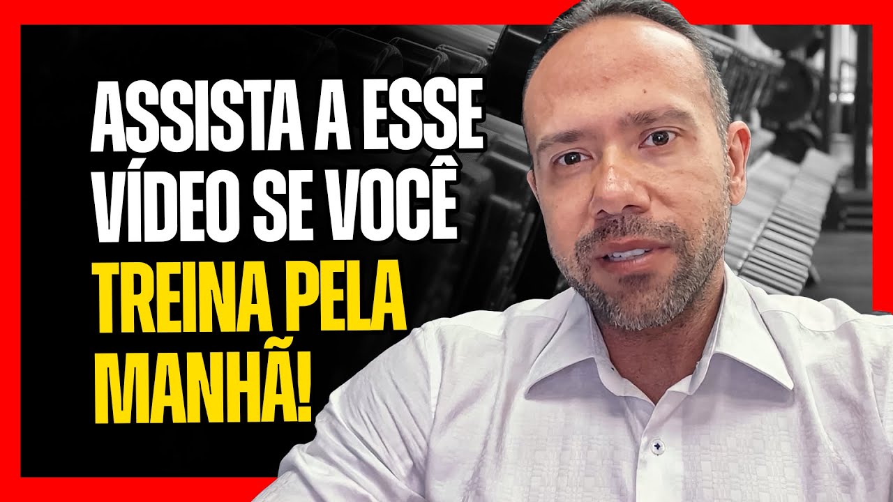 ESTRATÉGIAS NUTRICIONAIS para quem TREINA PELA MANHÃ!