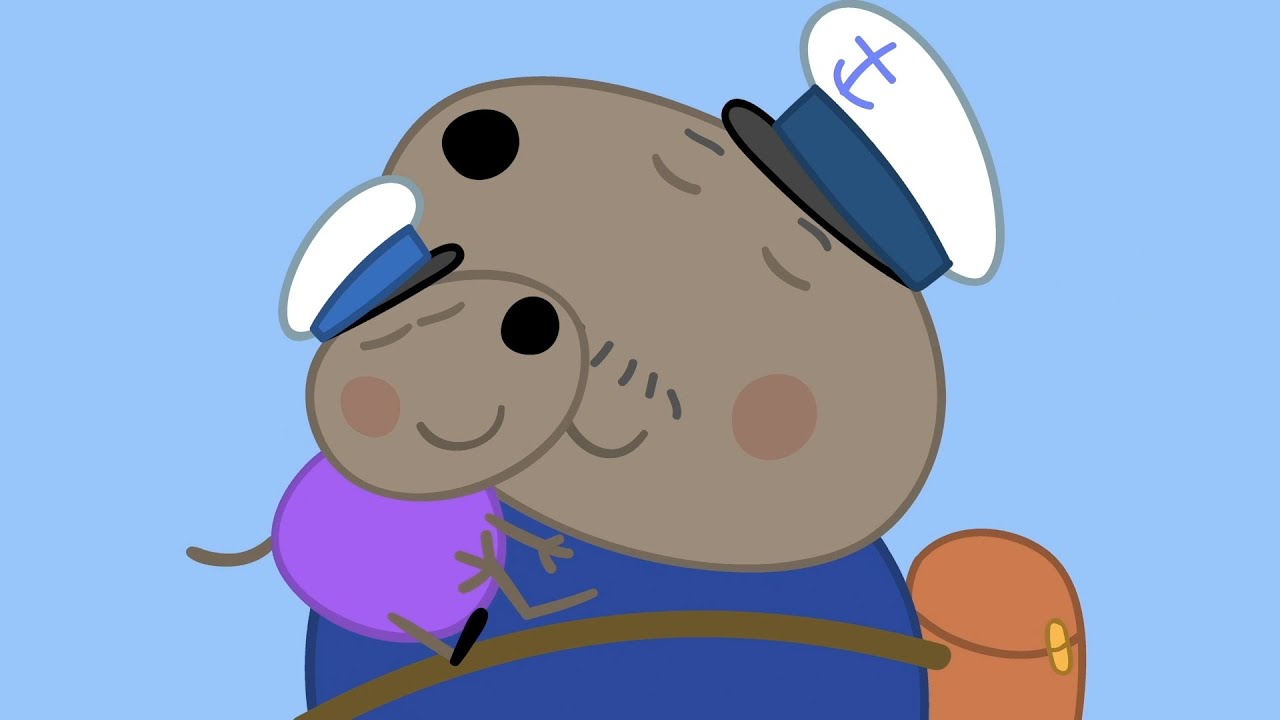 Peppa Gris | Kaptein Danny Dog | Tegnefilmer for barn