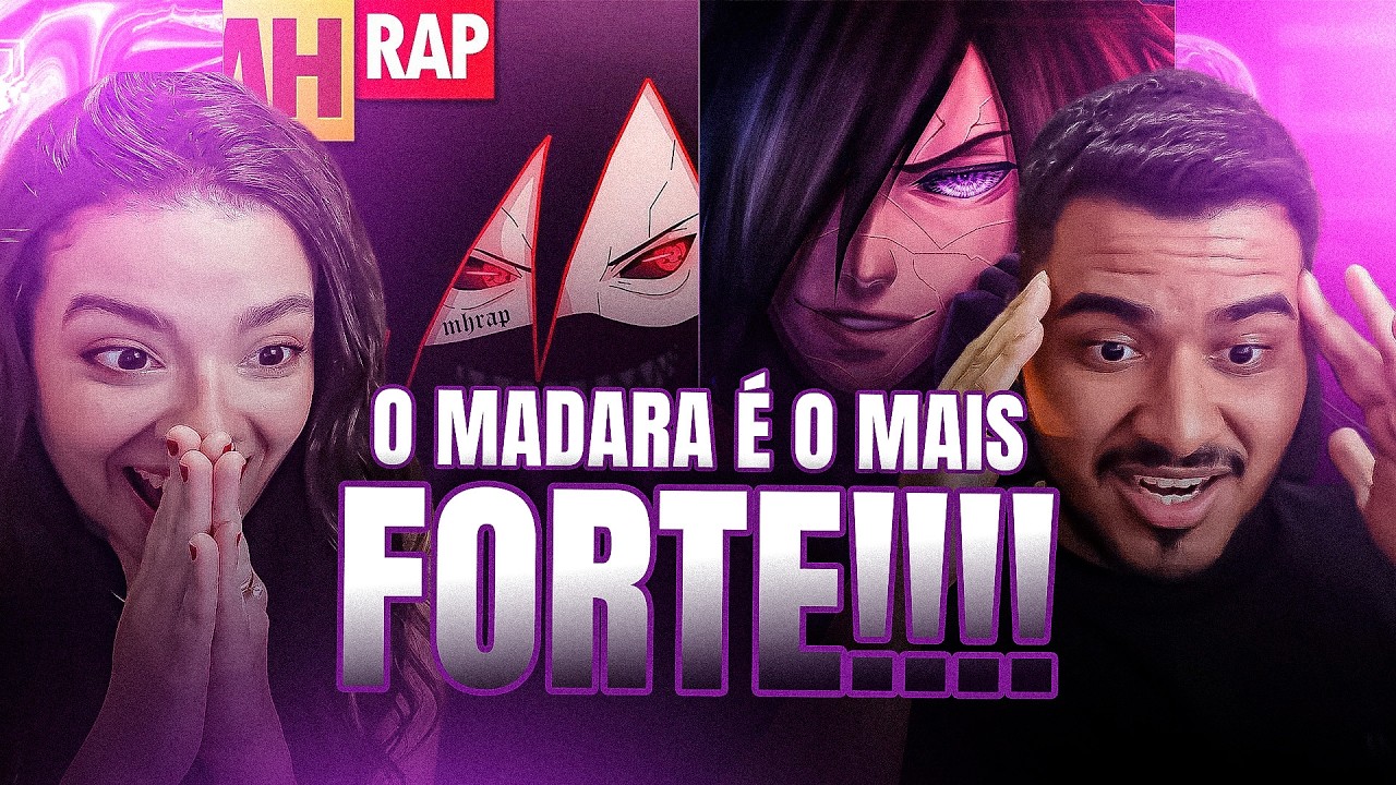 CASAL REAGE: 2 Em 1(Naruto): Tipo Madara ☣️  | Style Trap & Tipo Madara 2 ☢️ | Style Trap | MHRAP