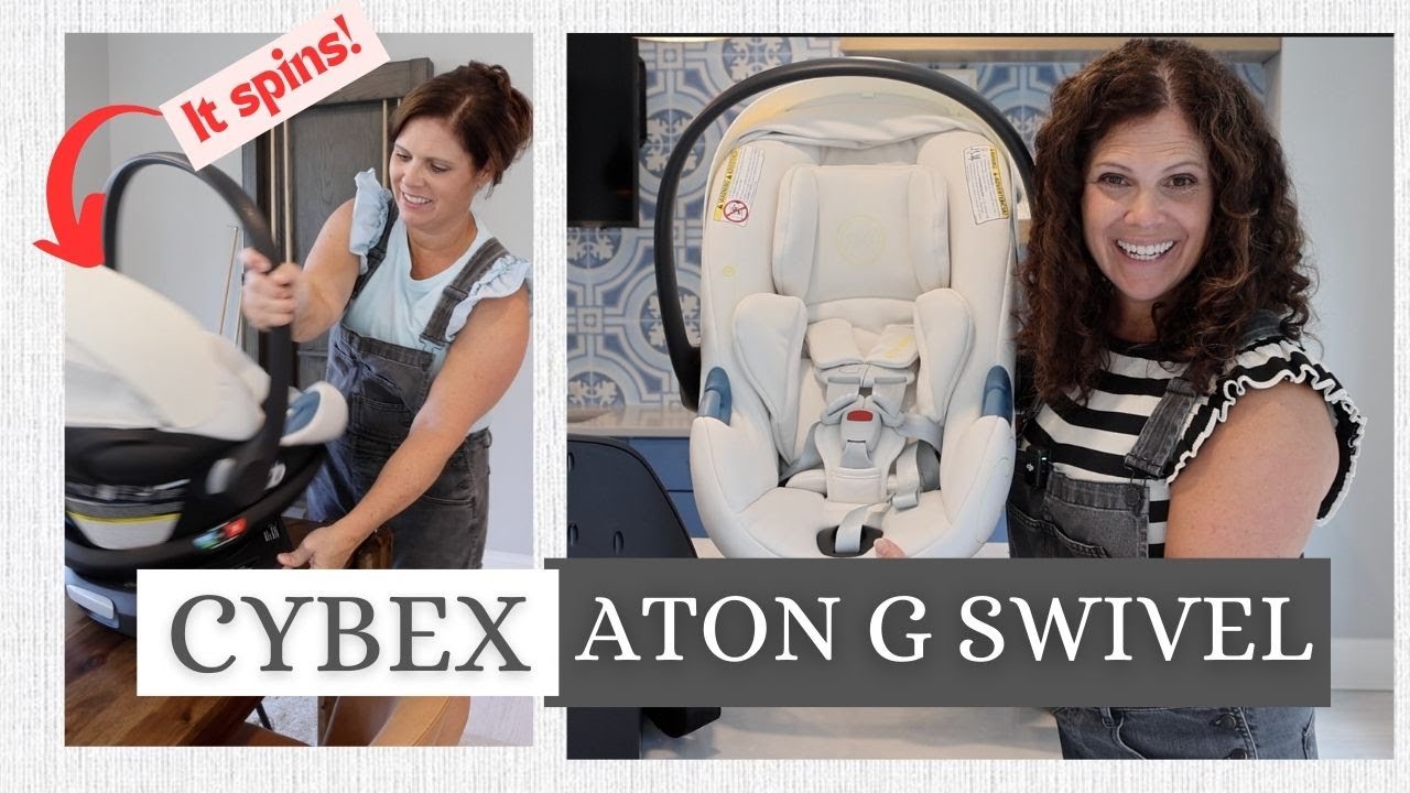 Cybex Aton G Swivel Infant Car Seat | A ROTATING Car Seat