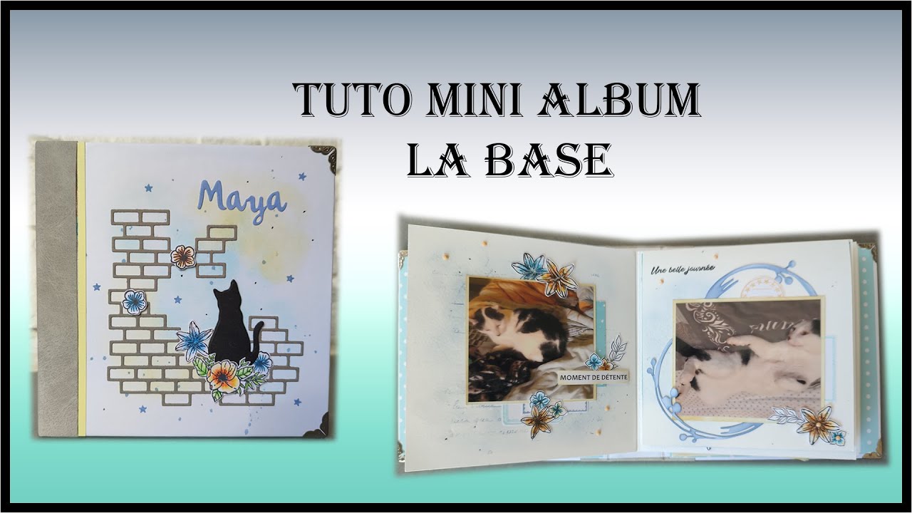 Tuto mini album Maya : la structure