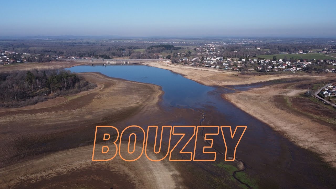Bouzey l'eau a disparu pour les travaux